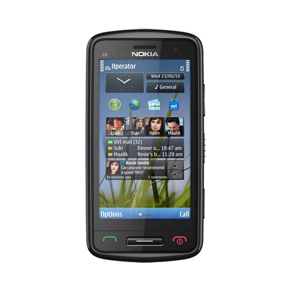 Смартфон Nokia C6-01.3 черный