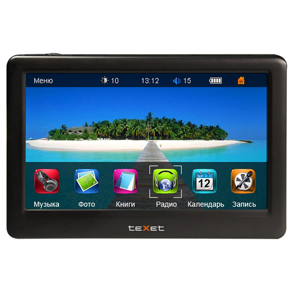 Портативный медиаплеер teXet T-910HD 8Gb черный