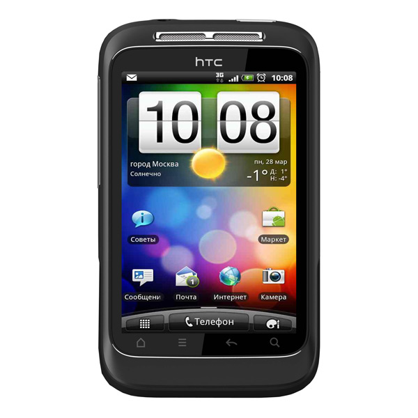 Смартфон HTC Wildfire S черный