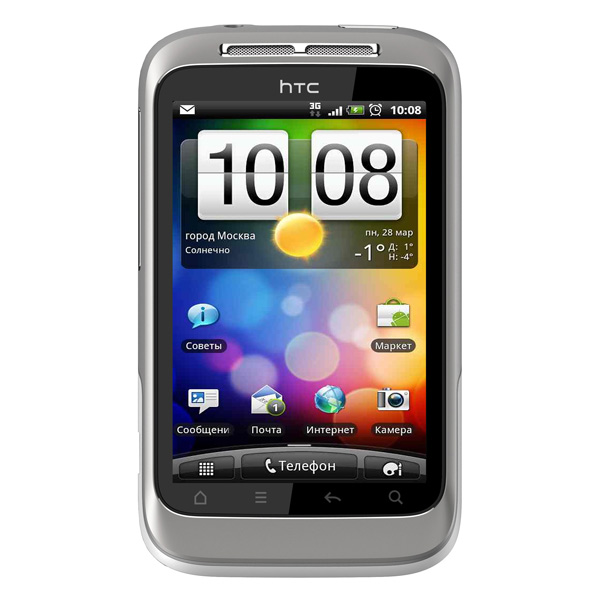 Смартфон HTC Wildfire S белый