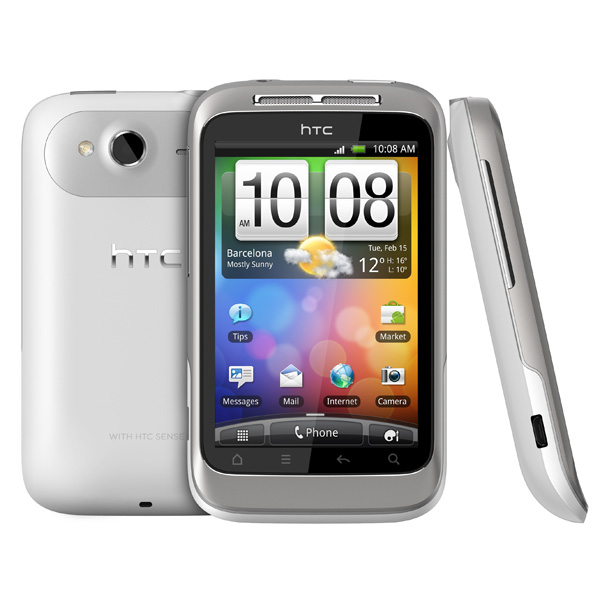 Смартфон HTC Wildfire S белый