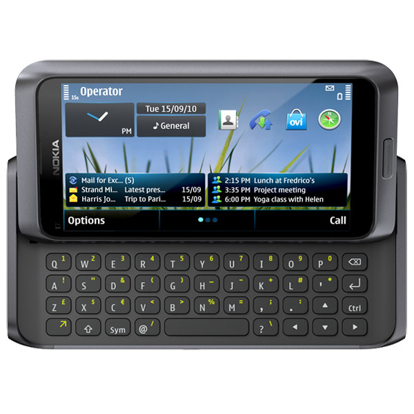Смартфон Nokia E7-00 серый