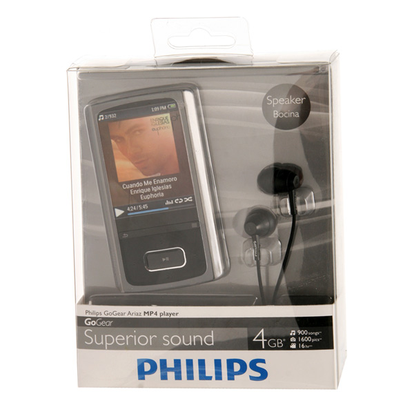 Портативный медиаплеер Philips SA3ARA04K/97