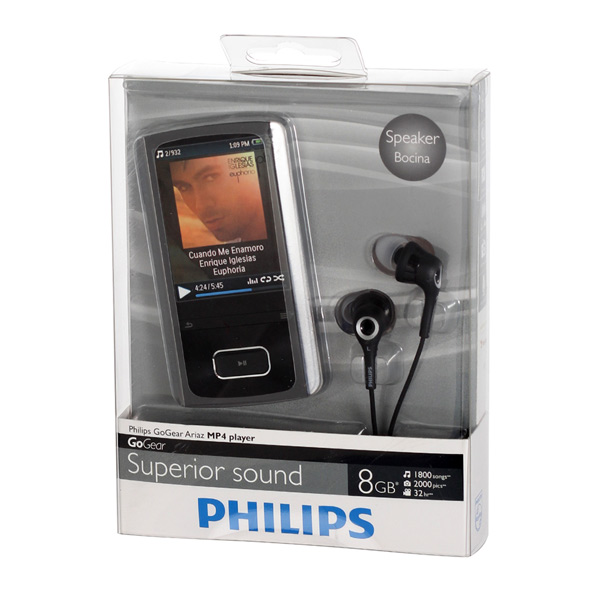 Портативный медиаплеер Philips SA3ARA08K/97