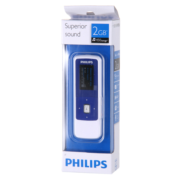 Портативный медиаплеер Philips SA3MXX02B/97