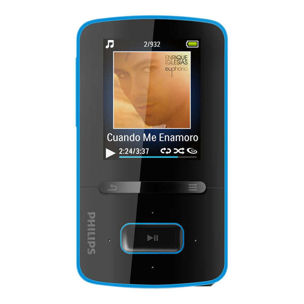 Портативный медиаплеер Philips SA3VBE04B/97