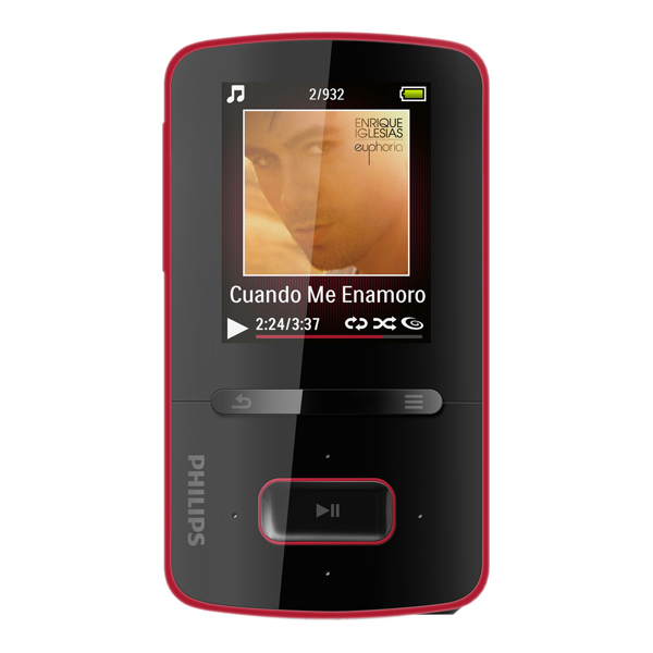 Портативный медиаплеер Philips SA3VBE04R/97
