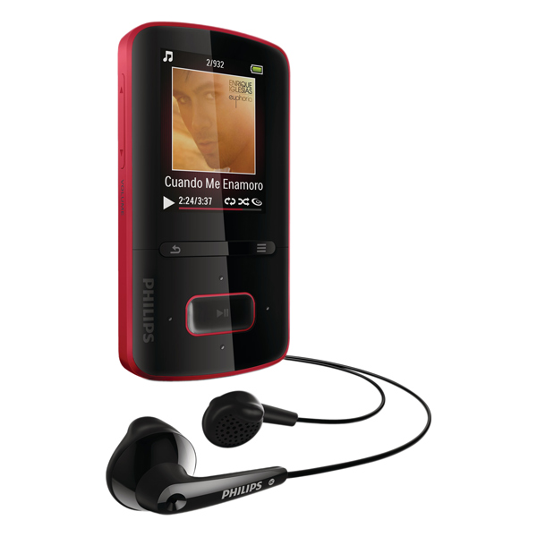 Портативный медиаплеер Philips SA3VBE04R/97