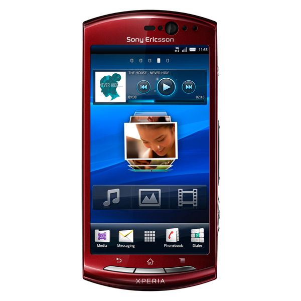 Смартфон Sony Ericsson Xperia Neo MT15i красный