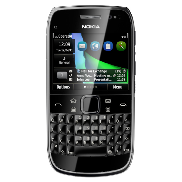 Смартфон Nokia E6-00 черный