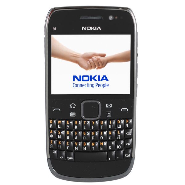 Смартфон Nokia E6-00 черный