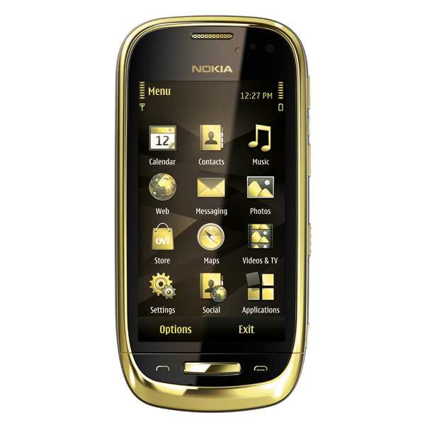 Смартфон Nokia Oro RM-749 темный