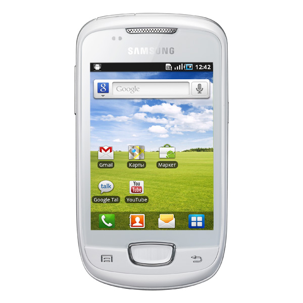 Смартфон Samsung GT-S5570 белый