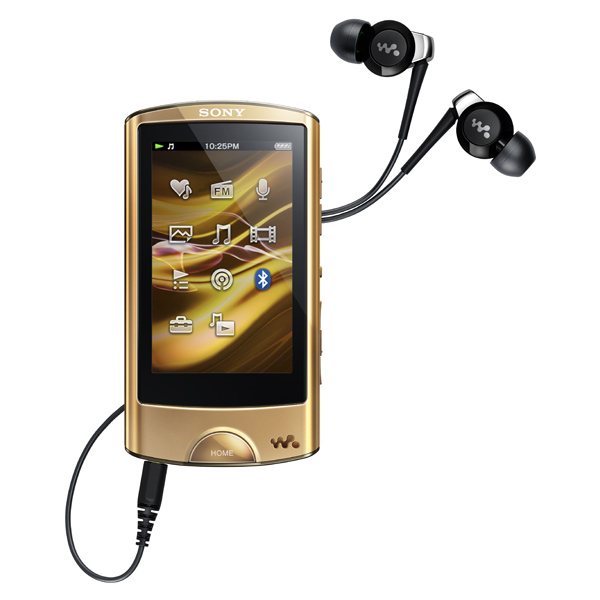 Портативный медиаплеер Sony NWZ-A866 32Gb золотой