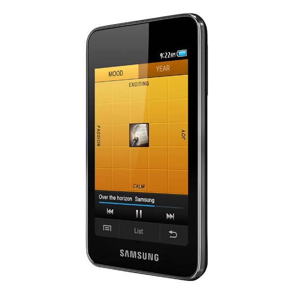 Портативный медиаплеер Samsung YP-R2CB/XER черный