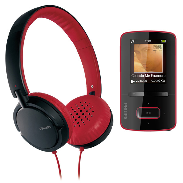 Портативный медиаплеер Philips SA3VBE04RH/02