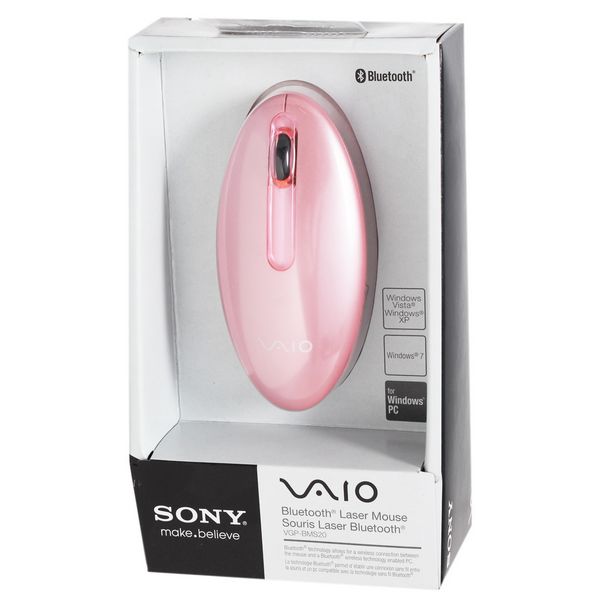 Мышь Sony VGP-BMS20 розовый