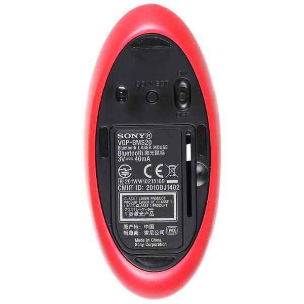 Мышь Sony VGP-BMS20 красный