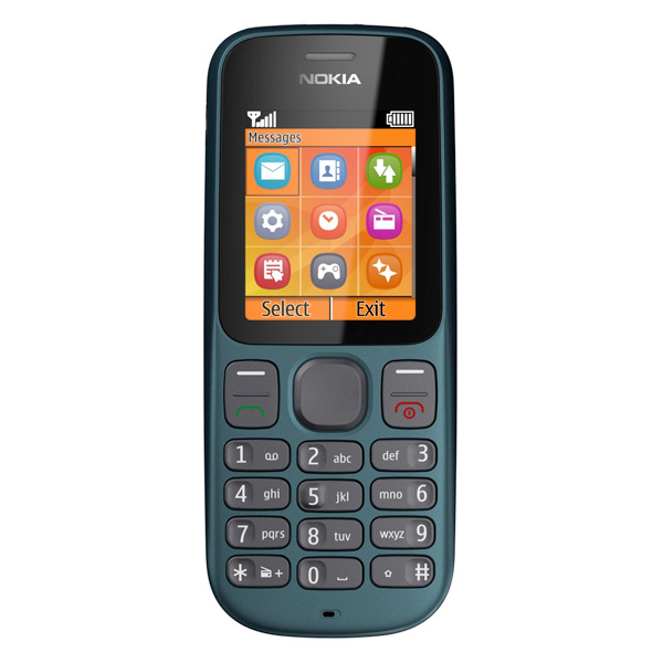 Мобильный телефон Nokia 100 синий фото