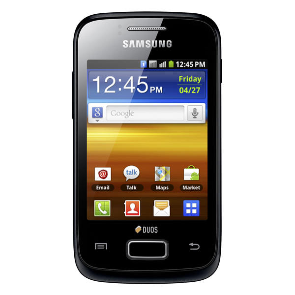 Смартфон Samsung Galaxy Y DUOS GT-S6102 Abs/Bl