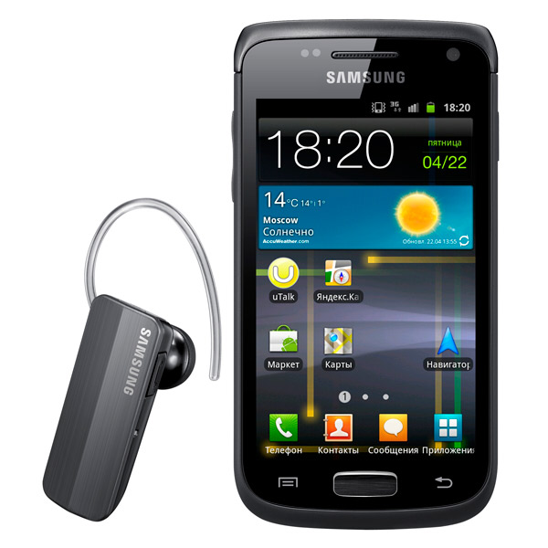 Смартфон Samsung Galaxy W GT-I8150+HF HM1700 Bl