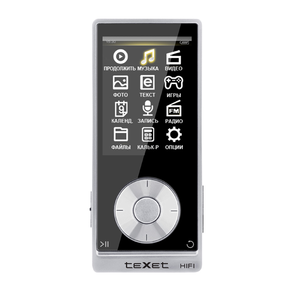 Портативный медиаплеер teXet T-489 черный