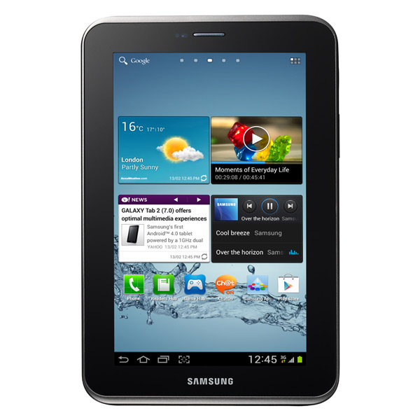 Планшет Samsung Galaxy Tab 2 7.0 GT-P3100 8Gb серебристый фото