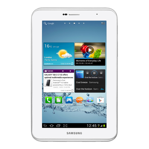 Планшет Samsung Galaxy Tab 2 7.0 GT-P3100 8Gb белый фото