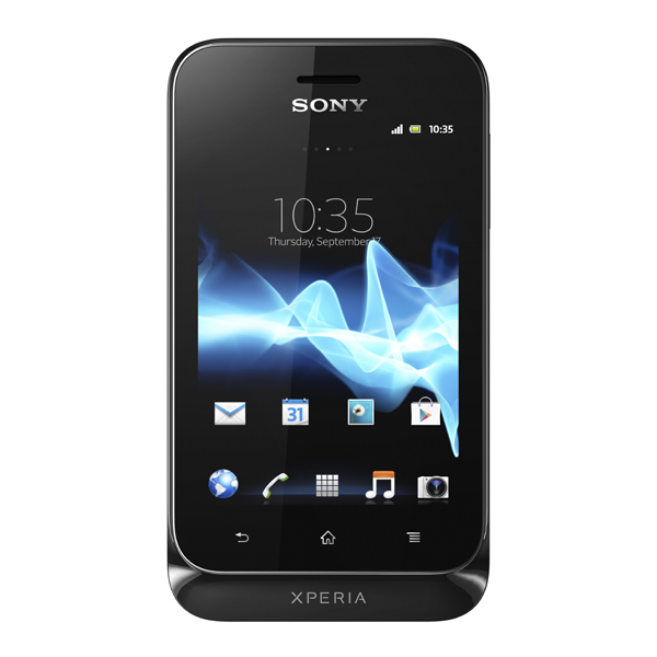 Смартфон Sony Xperia tipo ST21i черный фото