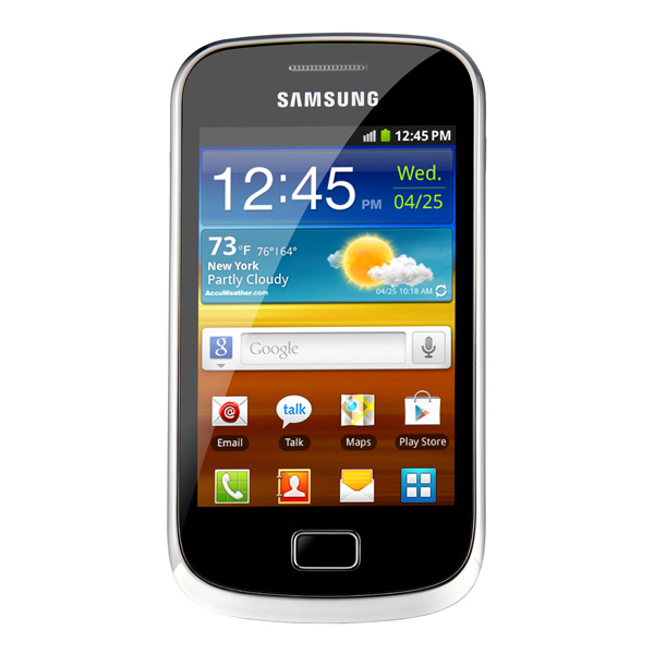 Смартфон Samsung Galaxy Mini 2 GT-S6500 желтый фото