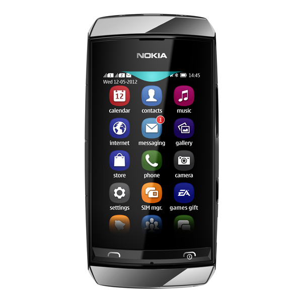 Смартфон Nokia Asha 305 темно-серый фото
