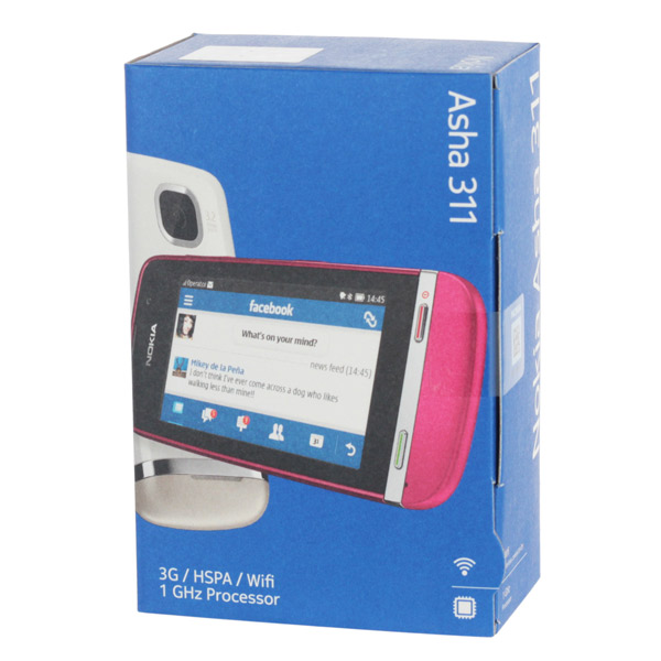 Смартфон Nokia Asha 311 Rose Red (RM-714)