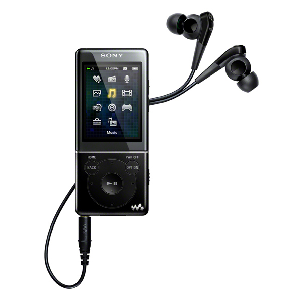 Портативный медиаплеер Sony NWZ-E574 8Gb черный