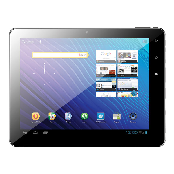 Планшет teXet TM-9725 8GB титановый