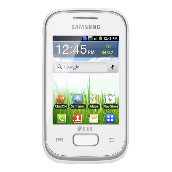 Смартфон Samsung Galaxy Pocket Duos GT-S5302 белый фото