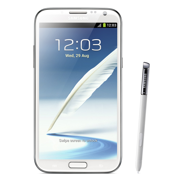 Смартфон Samsung Galaxy Note II GT-N7100 16Gb Ceramic белый фото