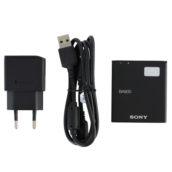 Смартфон Sony Xperia J ST26i черный