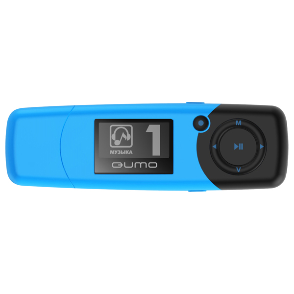 Портативный медиаплеер Qumo Duo 4Gb синий