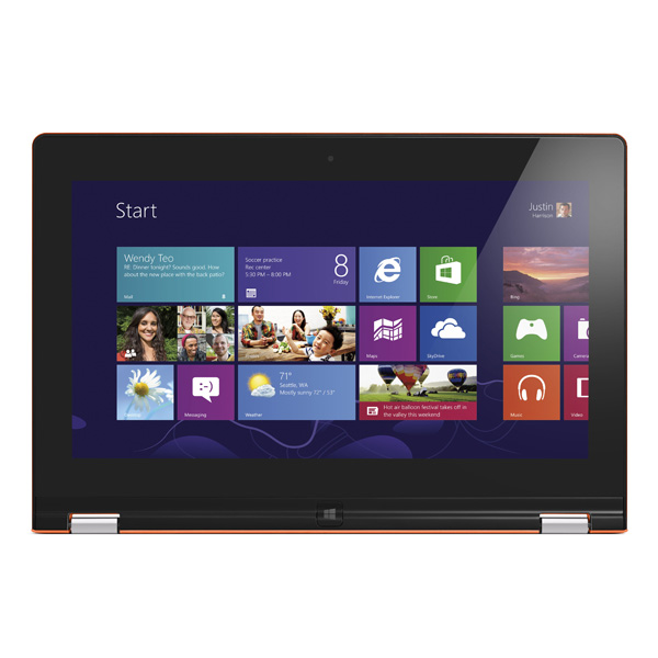 Планшет Lenovo IdeaPad Yoga 11.6" 32Gb Wi-Fi Orange (59350054)