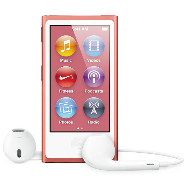 Плеер MP3 Apple iPod Nano 16GB Pink (MD475RU/A)