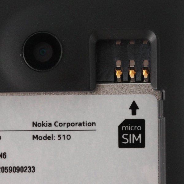 Смартфон Nokia Lumia 510 черный