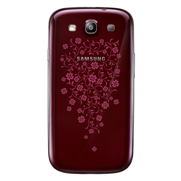 Смартфон Samsung Galaxy S III La Fleur Garnet Red (GT-i9300)