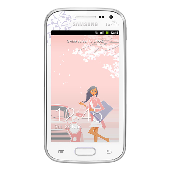 Смартфон Samsung GALAXY ACE 2 La Fleur GT-I8160 белый фото