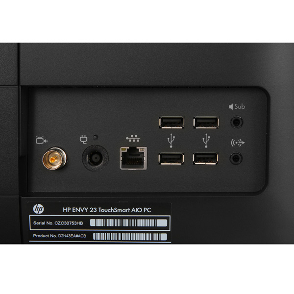 Моноблок HP 23-d107er D2N43EA