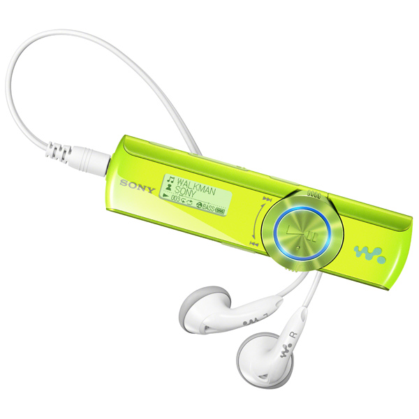 Портативный медиаплеер Sony NWZ-B173F 4Gb зеленый