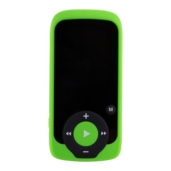 Портативный медиаплеер Qumo FM 4GB зеленый