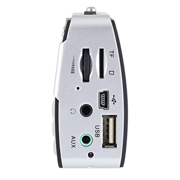 Радиоприемник MAX МR-250 серебристый