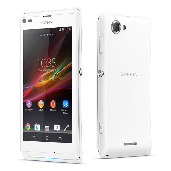 Смартфон Sony Xperia L C2105 Diamond белый