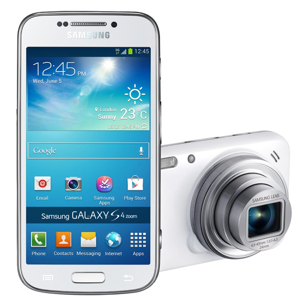 Смартфон Samsung Galaxy S4 Zoom SM-C101 8Gb белый фото