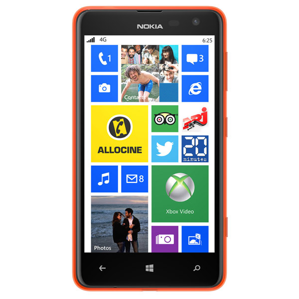 Смартфон Nokia Lumia 625 оранжевый